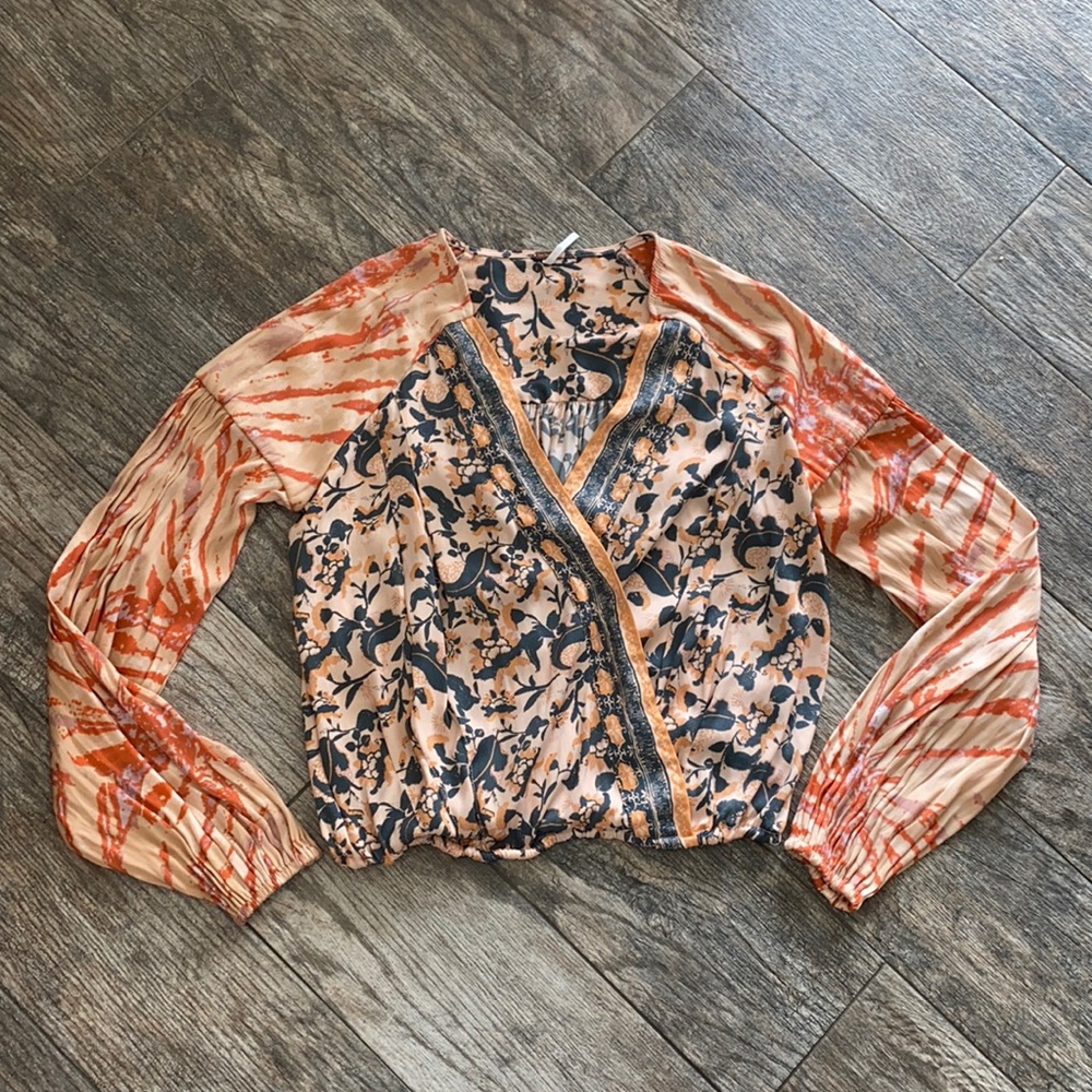 Free people wrap top